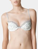 Angel print foam bra