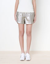 Silver shorts