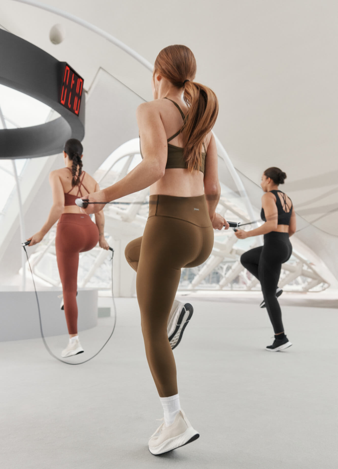 Short de Sport Femme Yoga Fitness Running Gym - Blanc - Fitness - Femme -  Coton - Sexy - Élégant