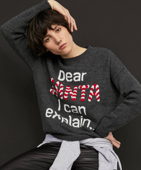 santa i can explain jumper