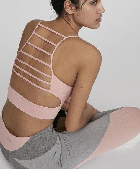 Soutien desportivo tiras nas costas - 0