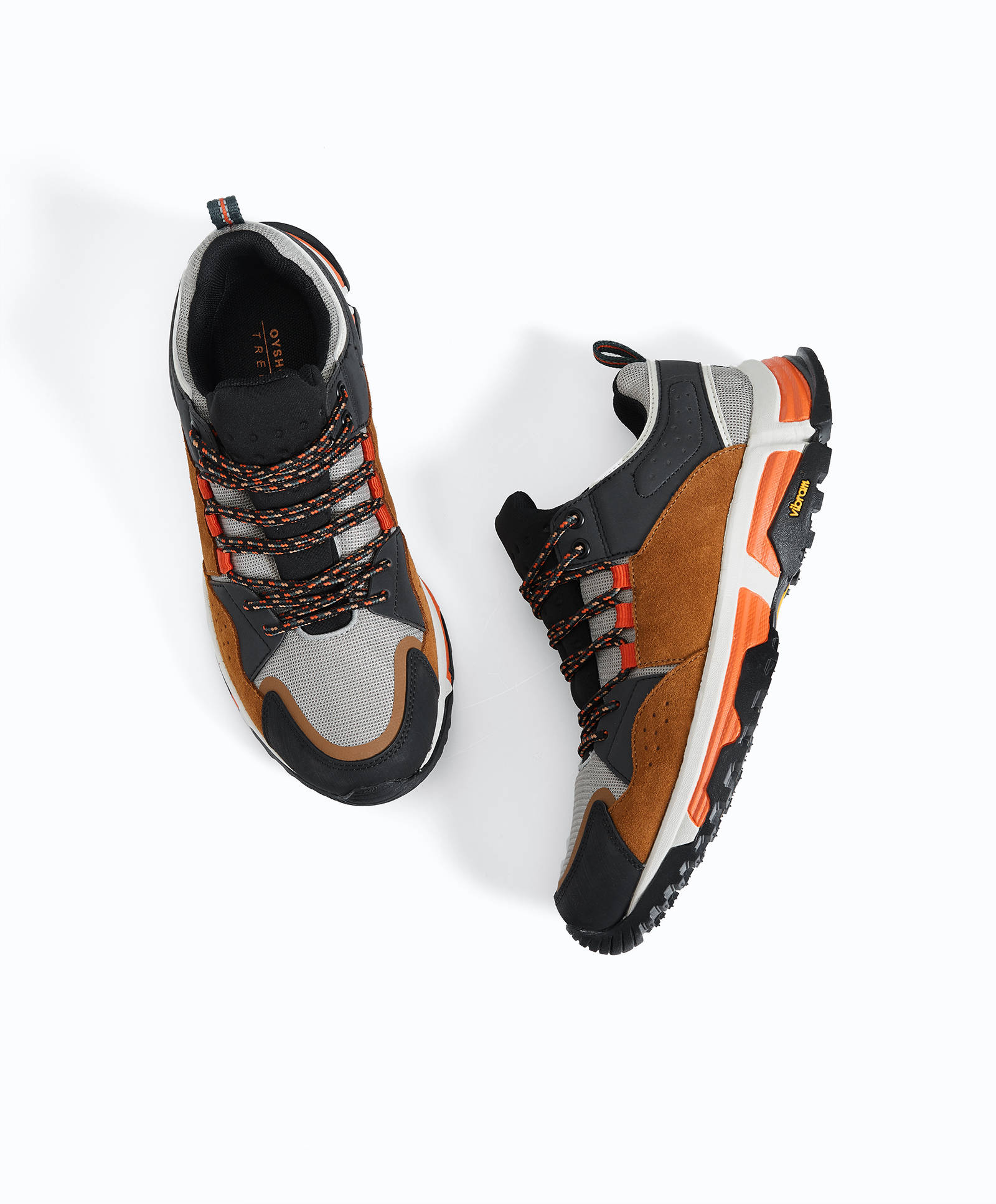vibram sole trail trainers