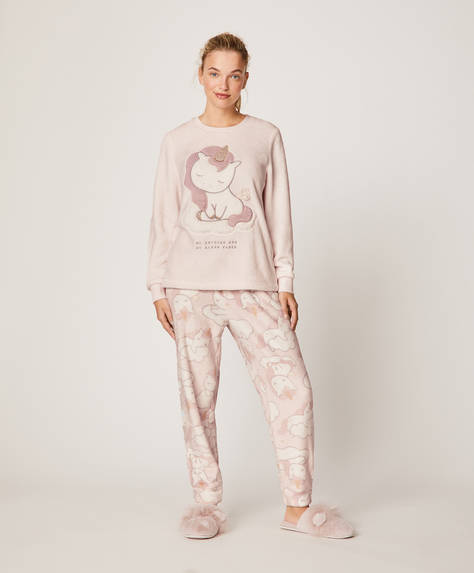 Unicorn trousers - Long - Bottom half - Pyjamas and loungewear | Oysho  HRVATSKA
