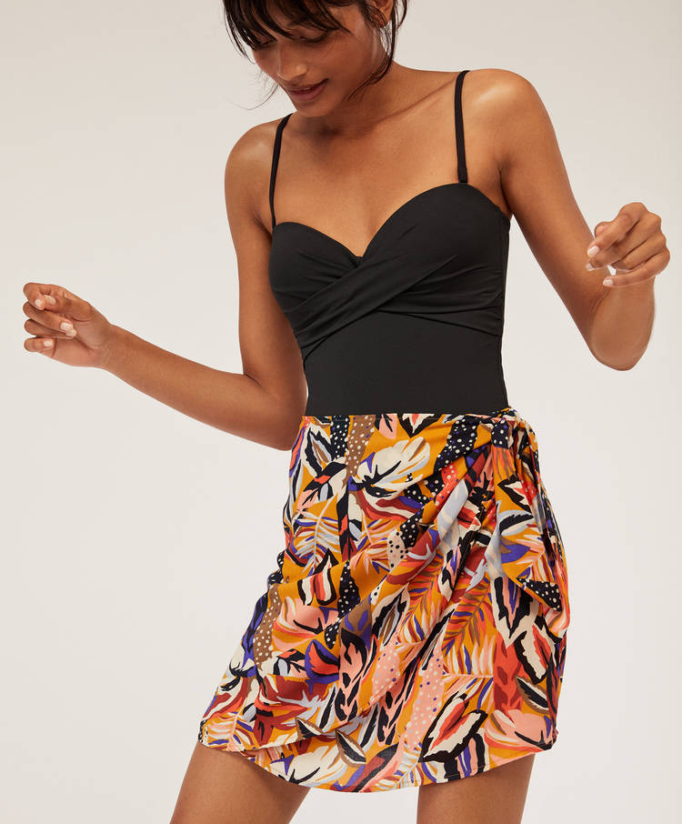 short sarong skirt