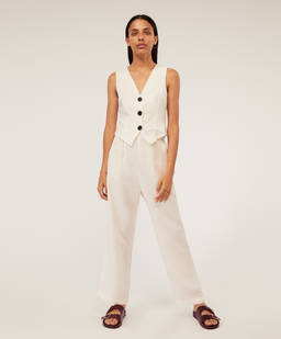 Linen waistcoat