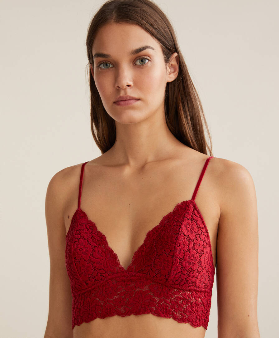 bralette without lace