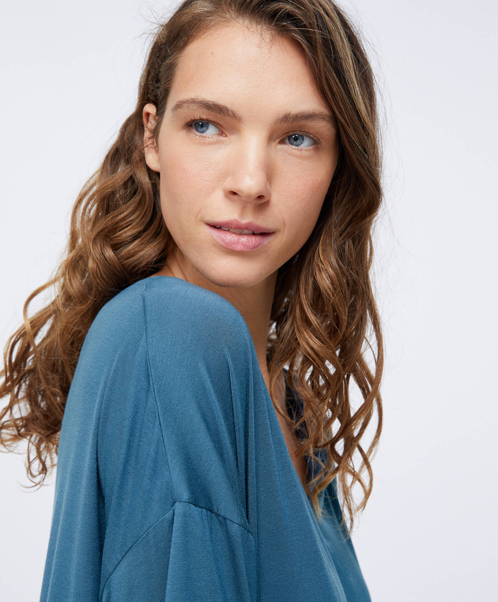 chemise de nuit en modal