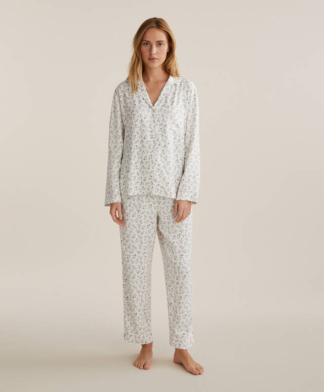 Cicekli Gomlek Pijama Takimlari Uyku Oysho