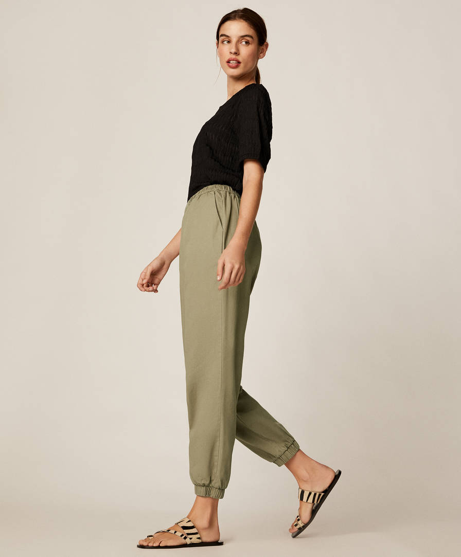 Cotton Trousers Oysho Turkiye
