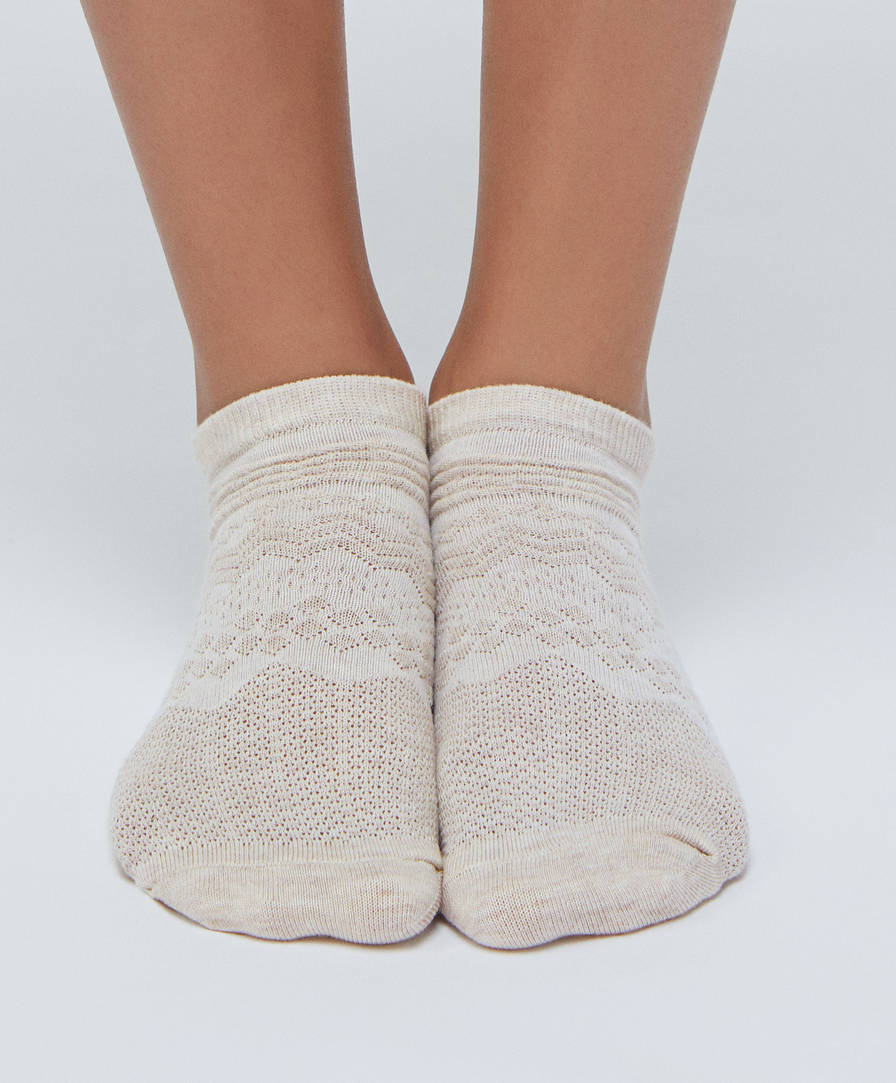 5 Cift Renkli Bilek Hizasinda Corap Kisa Corap Corap Pijama Ve Ev Giyimi Oysho
