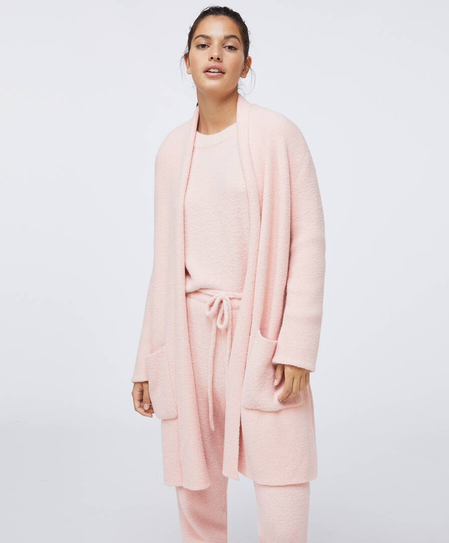 Soft Touch Fluffy Bath Robe New In Pyjamas And Homewear Oysho Turkiye