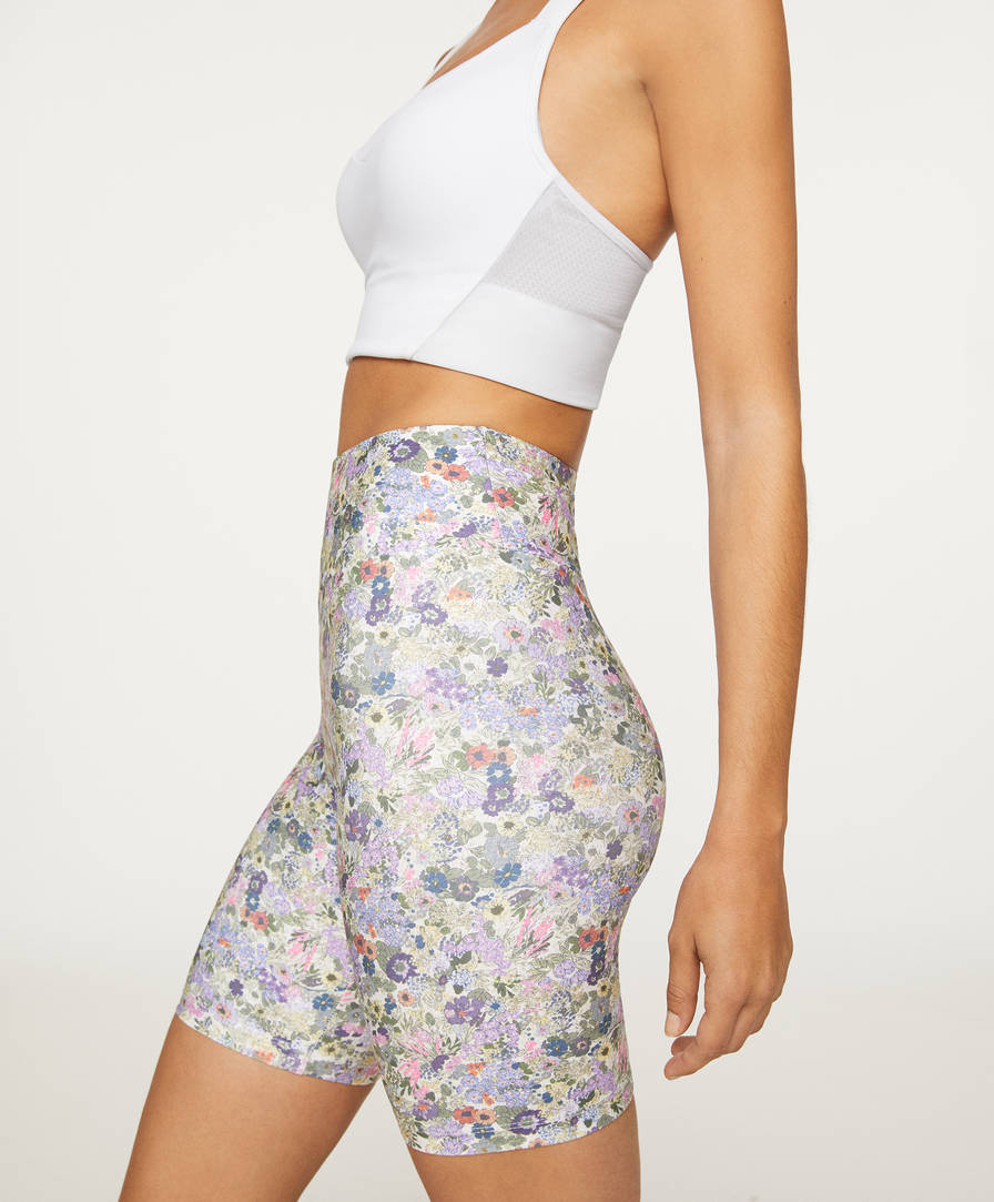 floral cycle shorts