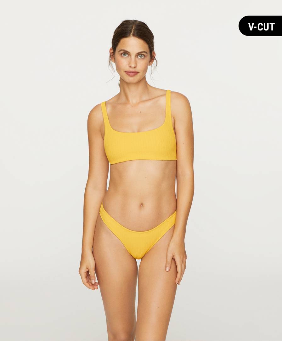 V Cut Brazilian Bikini Briefs Oysho Turkiye