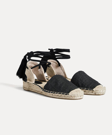 Fabric Espadrilles New In Swimwear And Beachwear Oysho Turkiye