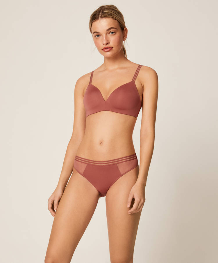 Extra Comfort Microfibre Bra Basics Bras Lingerie Oysho Turkiye