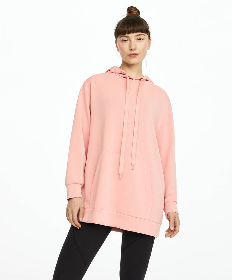 Pink Soft Touch Sweatshirt Oysho Turkiye