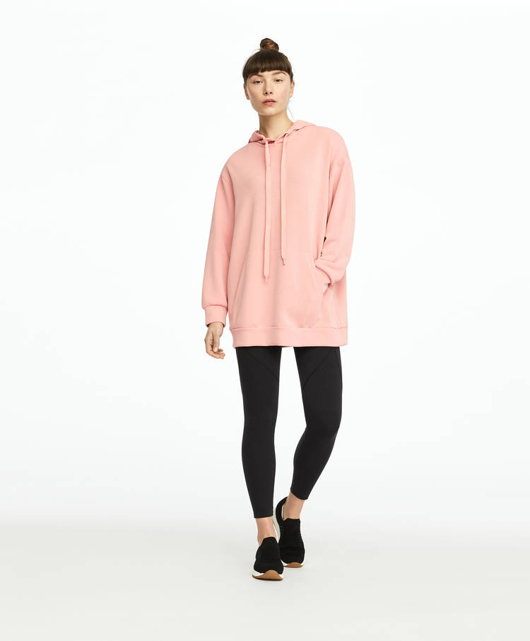 Pink Soft Touch Sweatshirt Oysho Turkiye