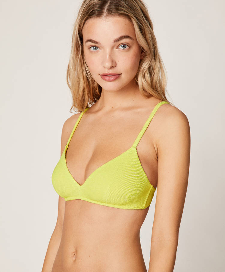 lime bikini top