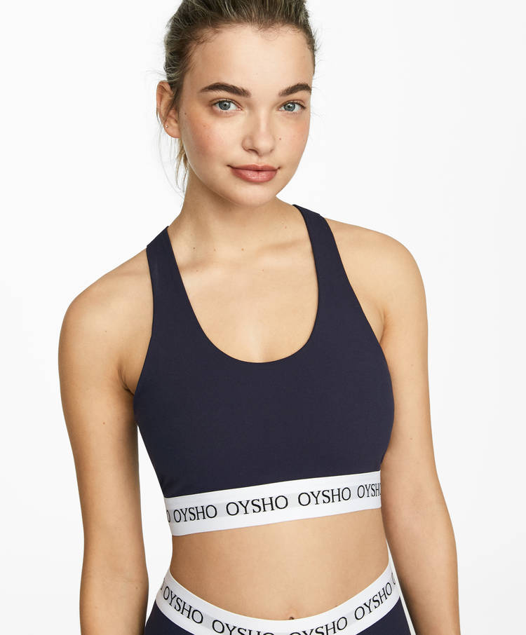 oysho tops deportivos