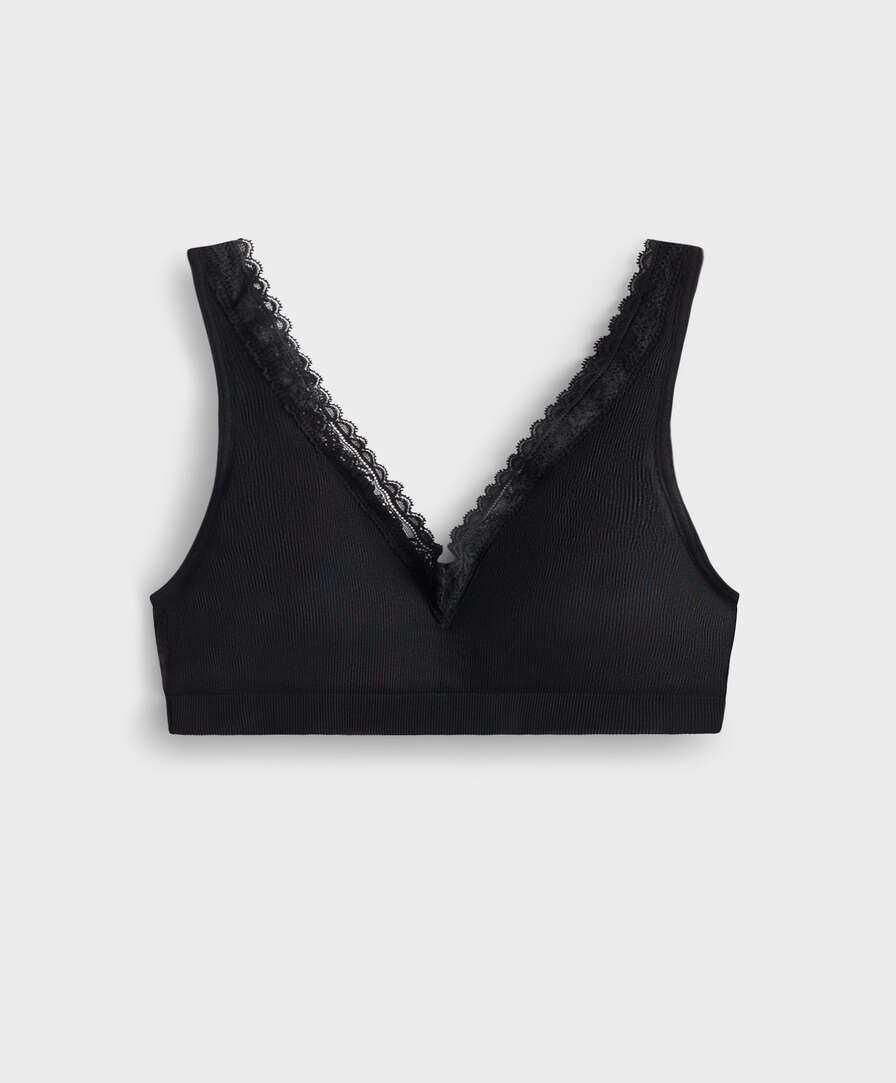 Breathe plunge bralette