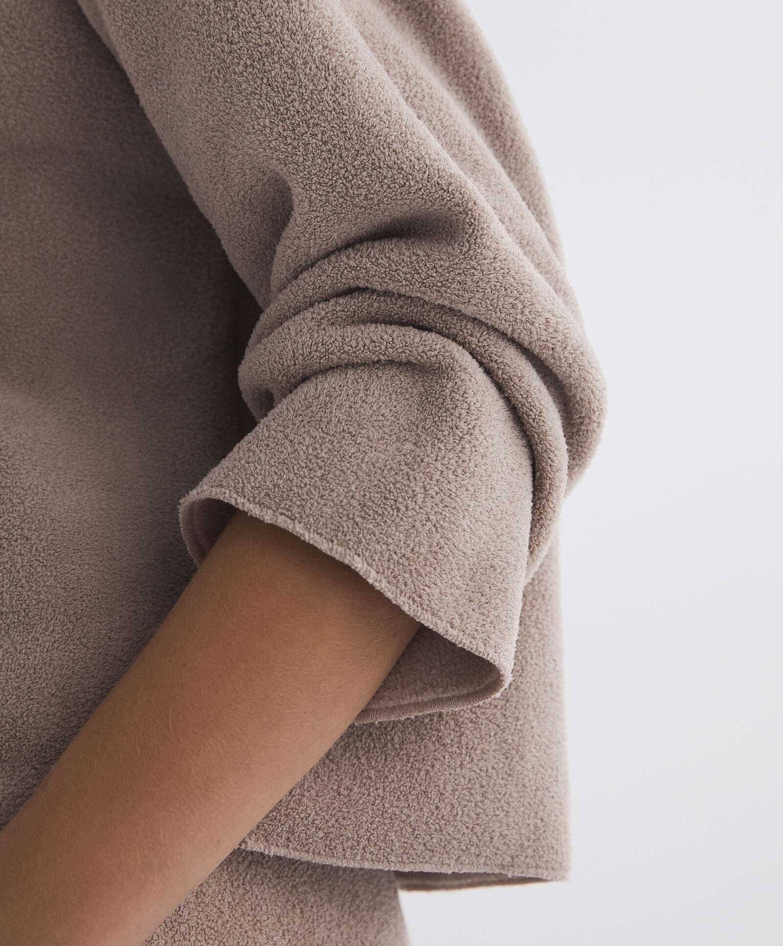 Oysho - Sudadera borreguillo polar