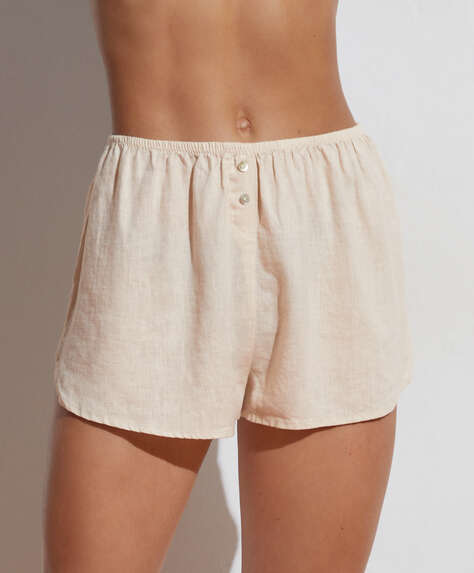 Shorts lino                                                                                                                     