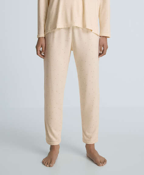 Soft touch star trousers