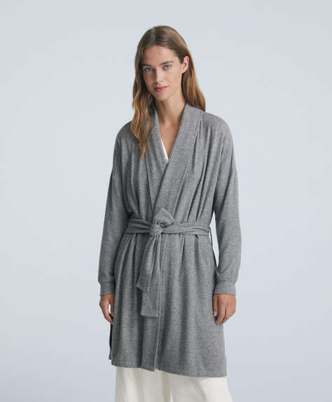 Soft touch comfort feel dressing gown