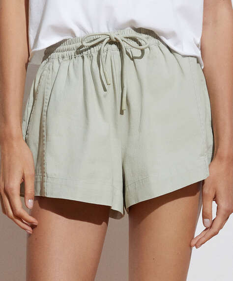 100% cotton shorts