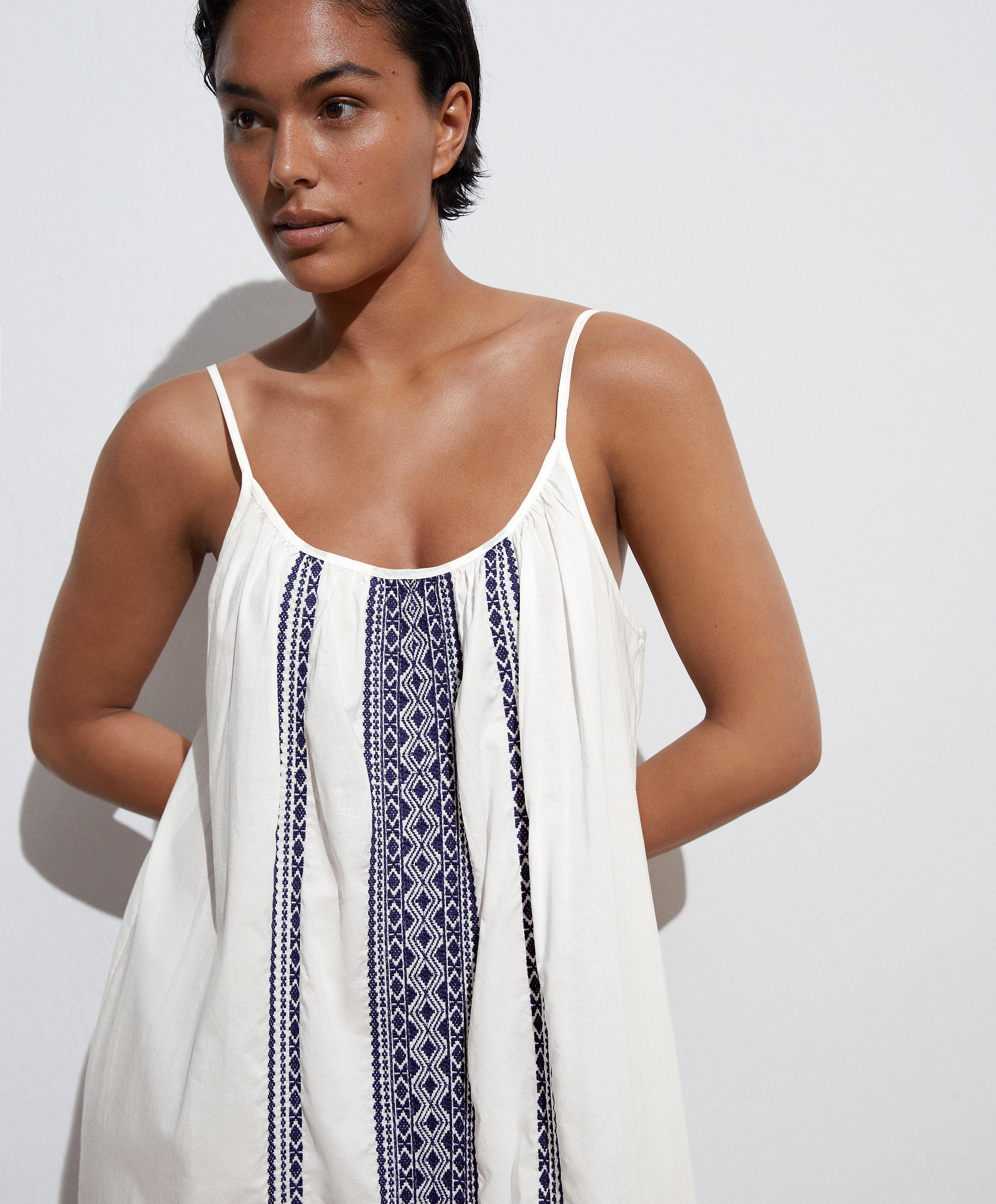 strappy floaty dress