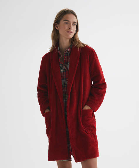 robe rouge oysho