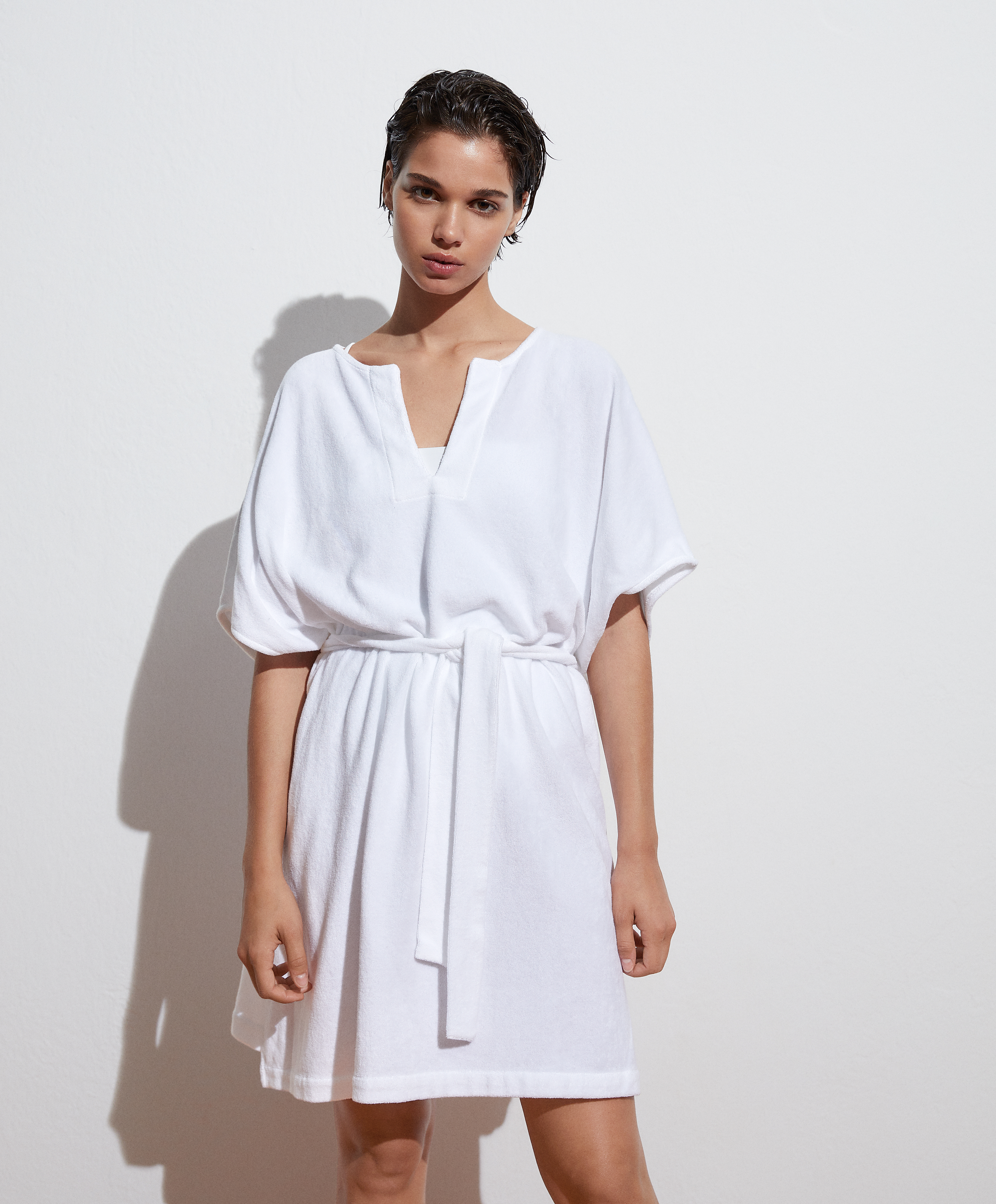 towelling kaftan