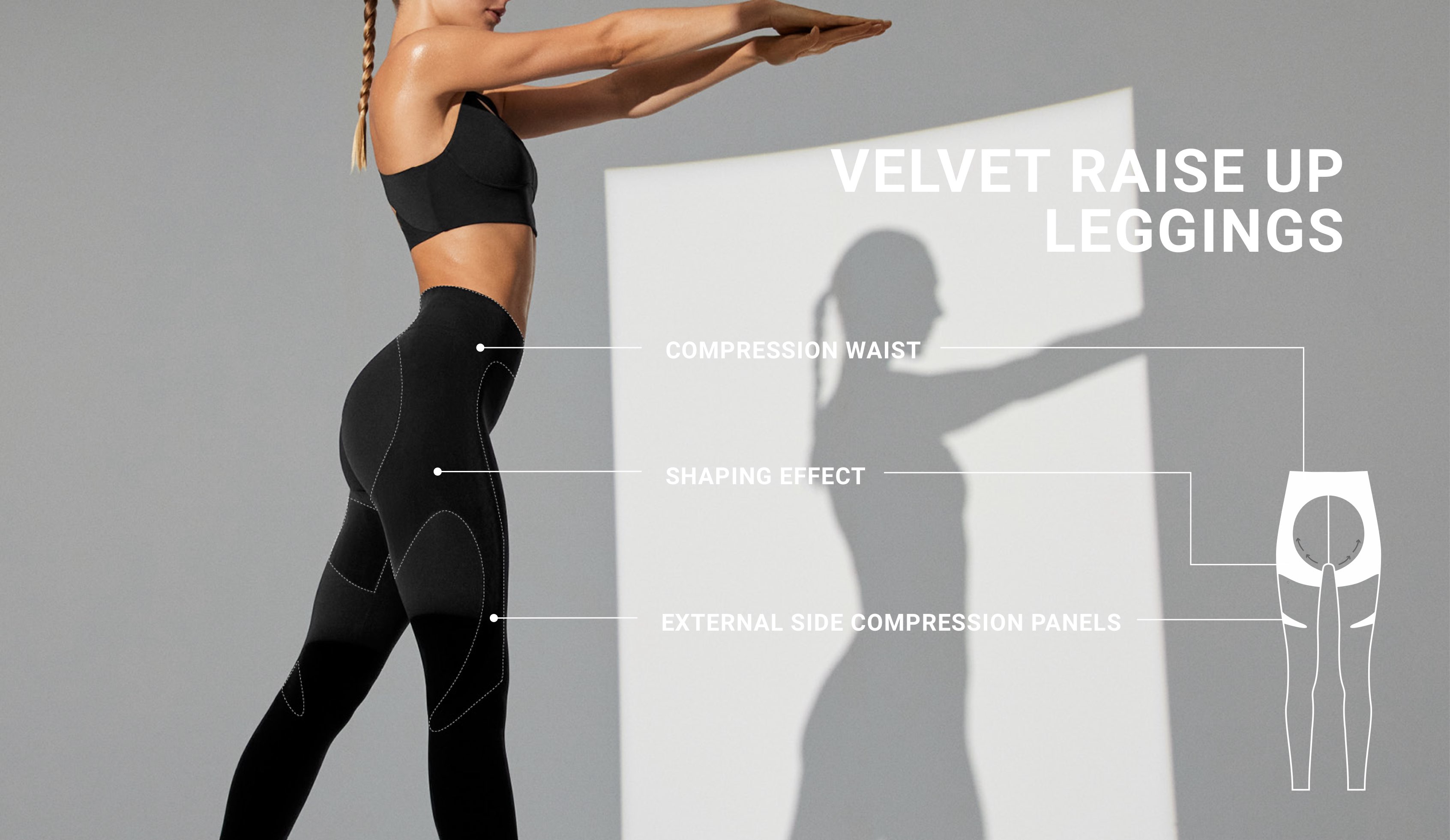 oysho compression leggings