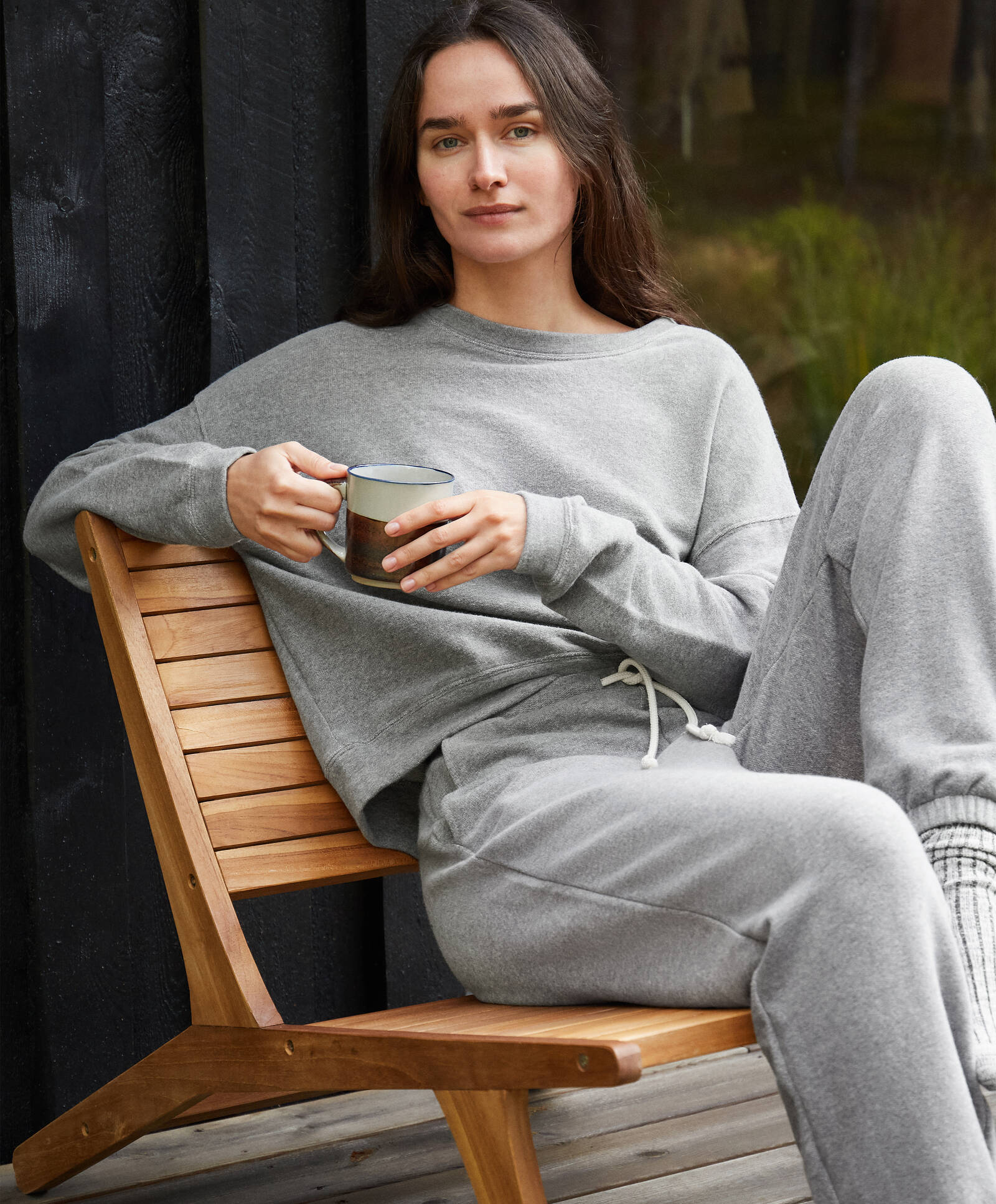Oysho - Pantalón jogger algodón