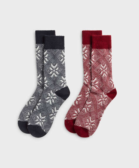 2 pairs of medium fantasy socks