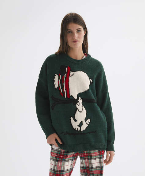 Snoopy knit jumper