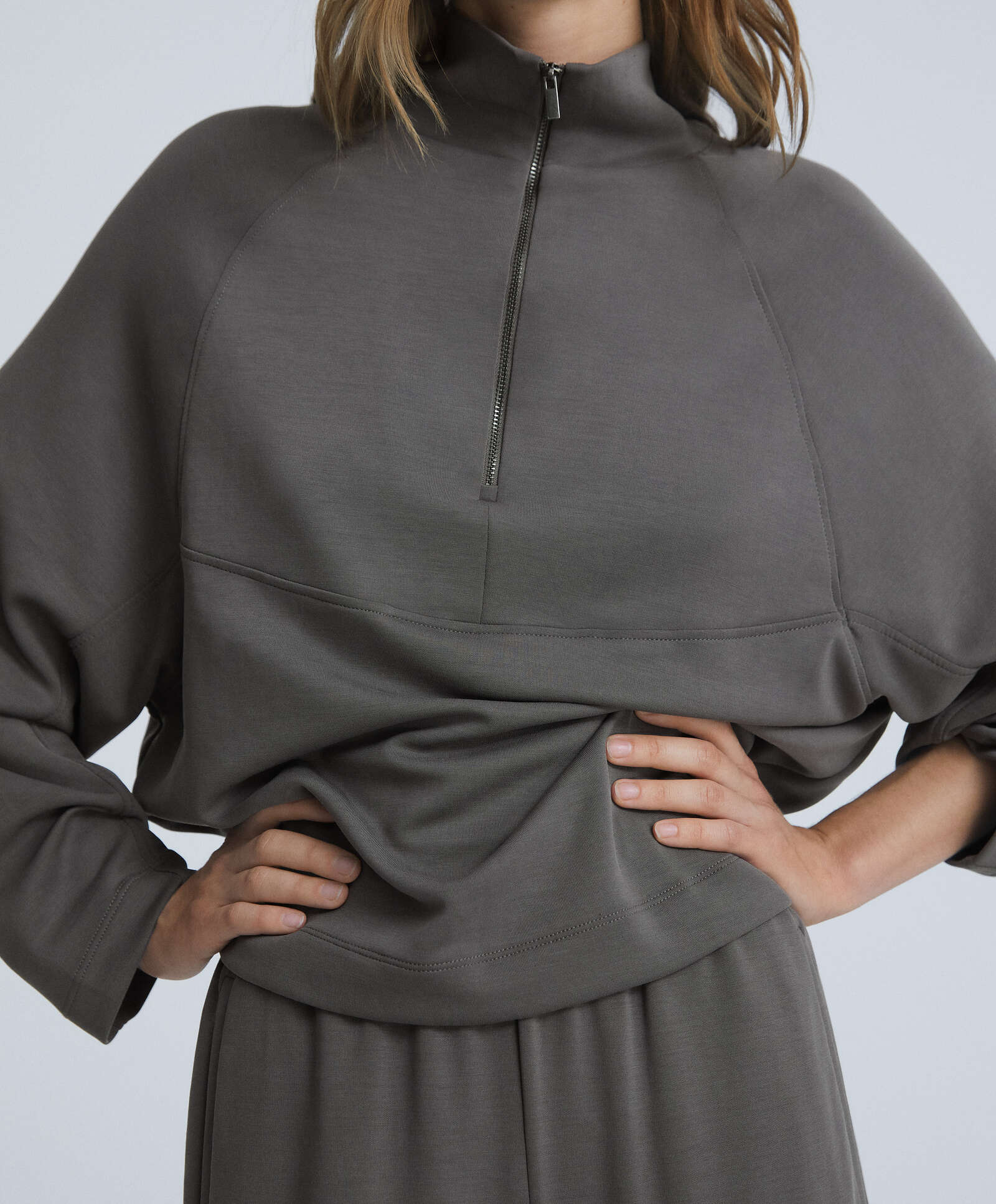 Oysho Sudadera Larga Modal Tacto Suave Gris Claro | Sudaderas Mujer » Etica  Detectives