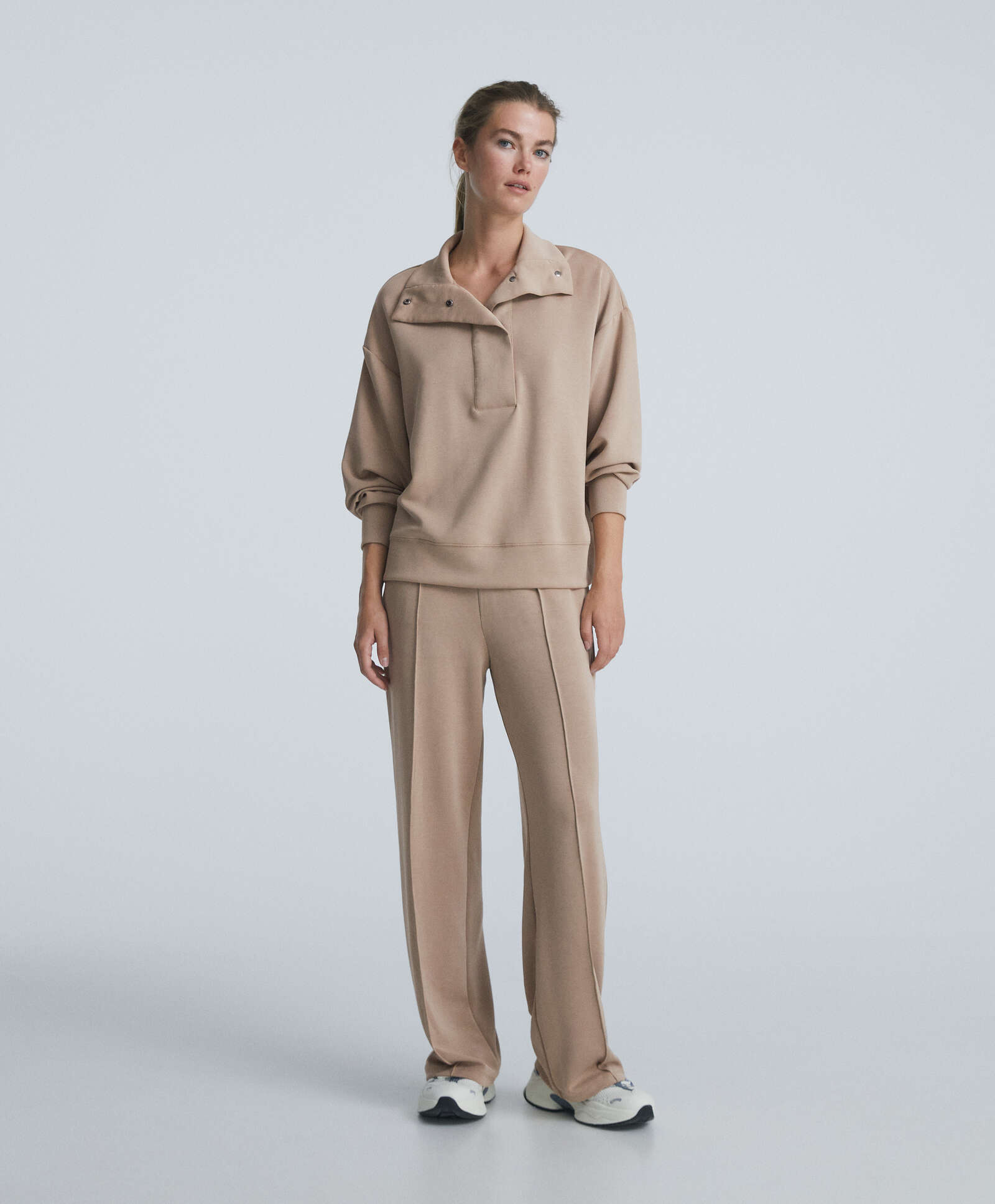 Oysho - Sudadera modal tacto suave
