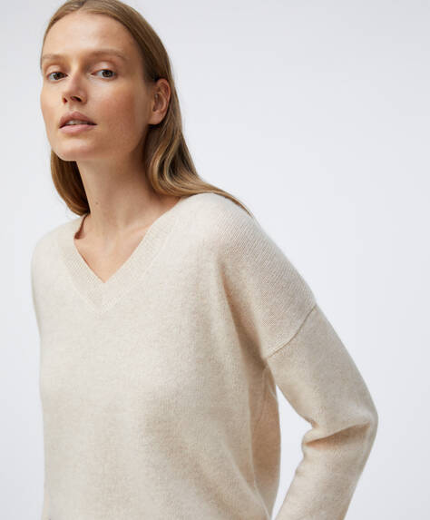 oysho sheep sweater