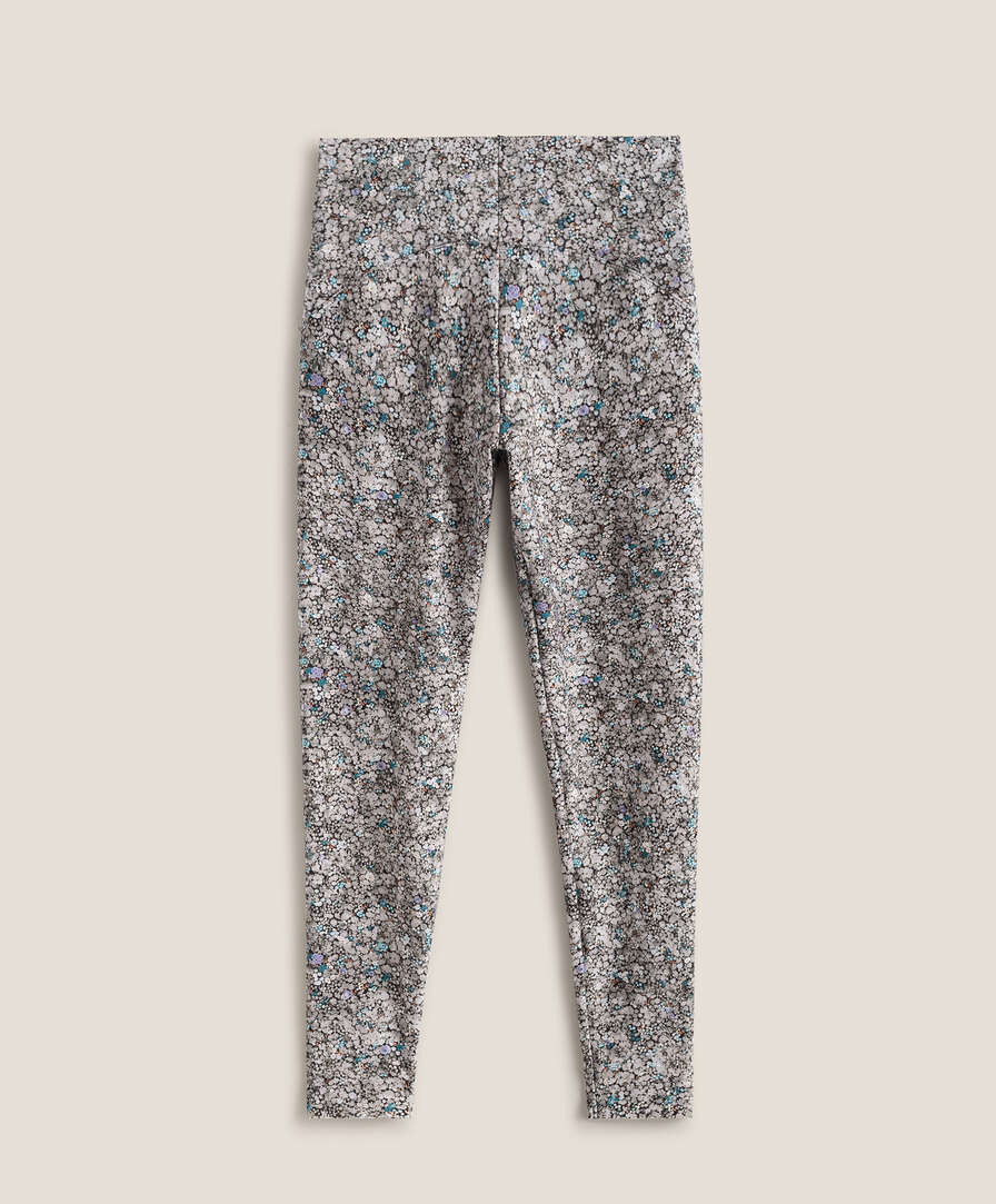 Κολάν συμπίεσης με τύπωμα με λουλούδι paisley - 4