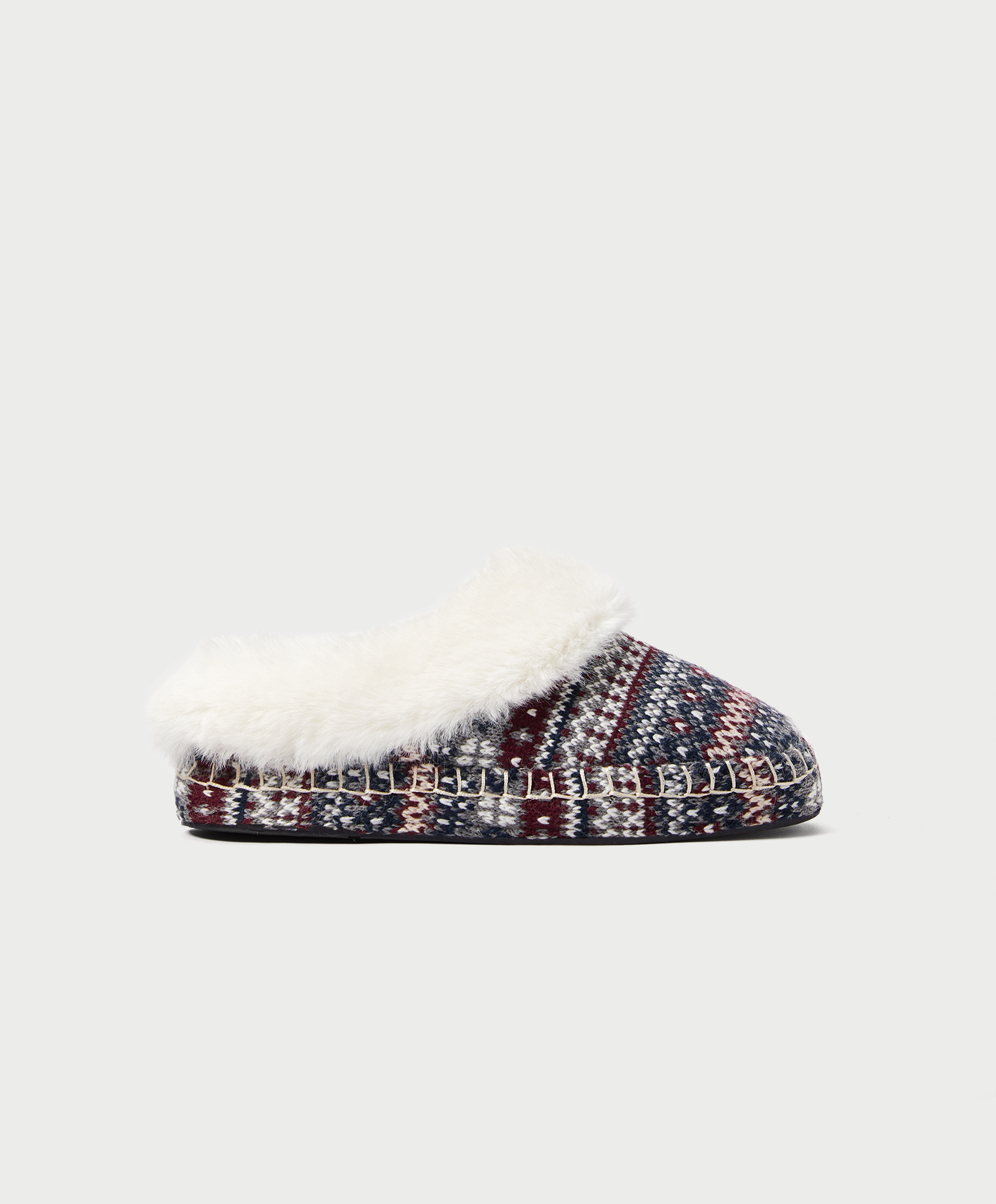 1015/880 Stripe pattern slippers