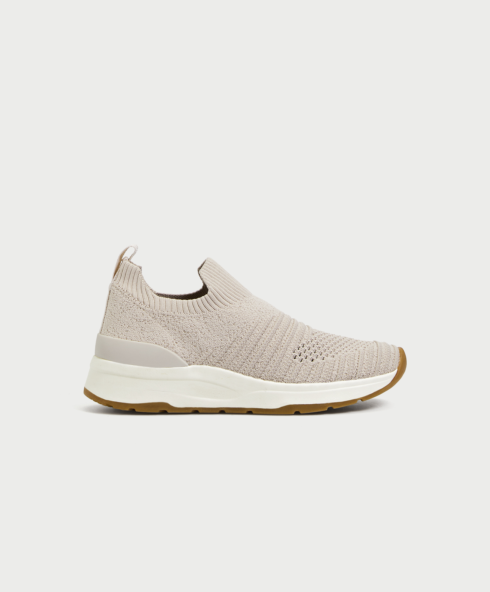 Textured sock trainers