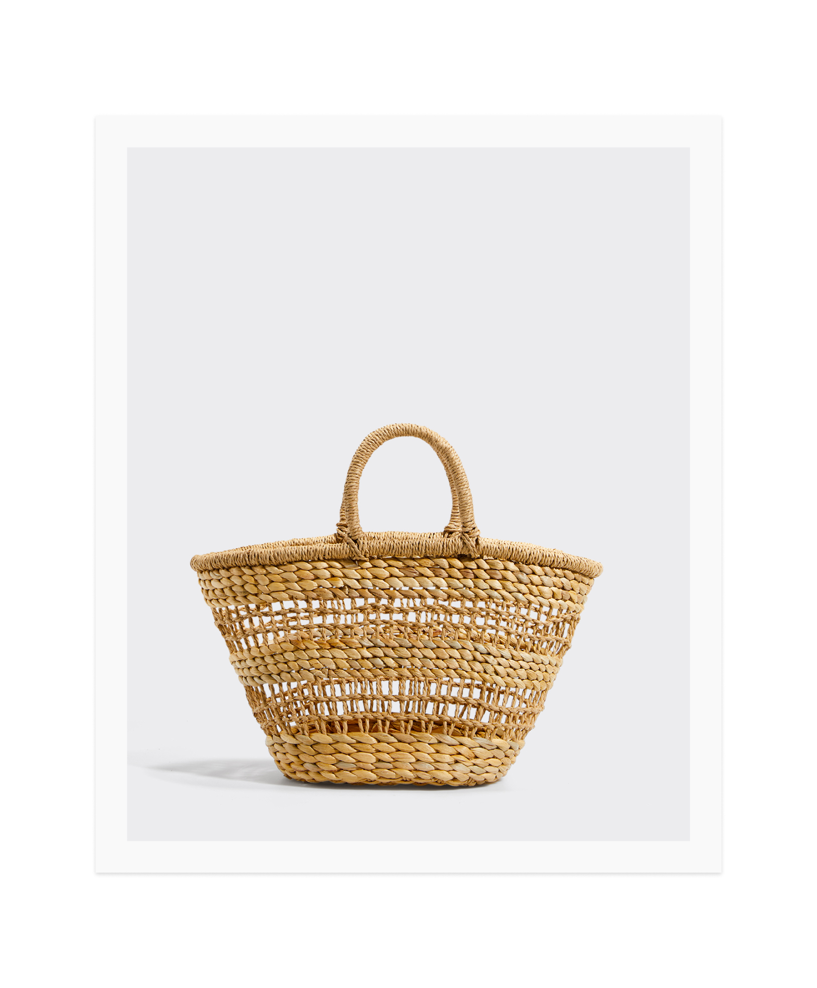 Bolso oysho mimbre