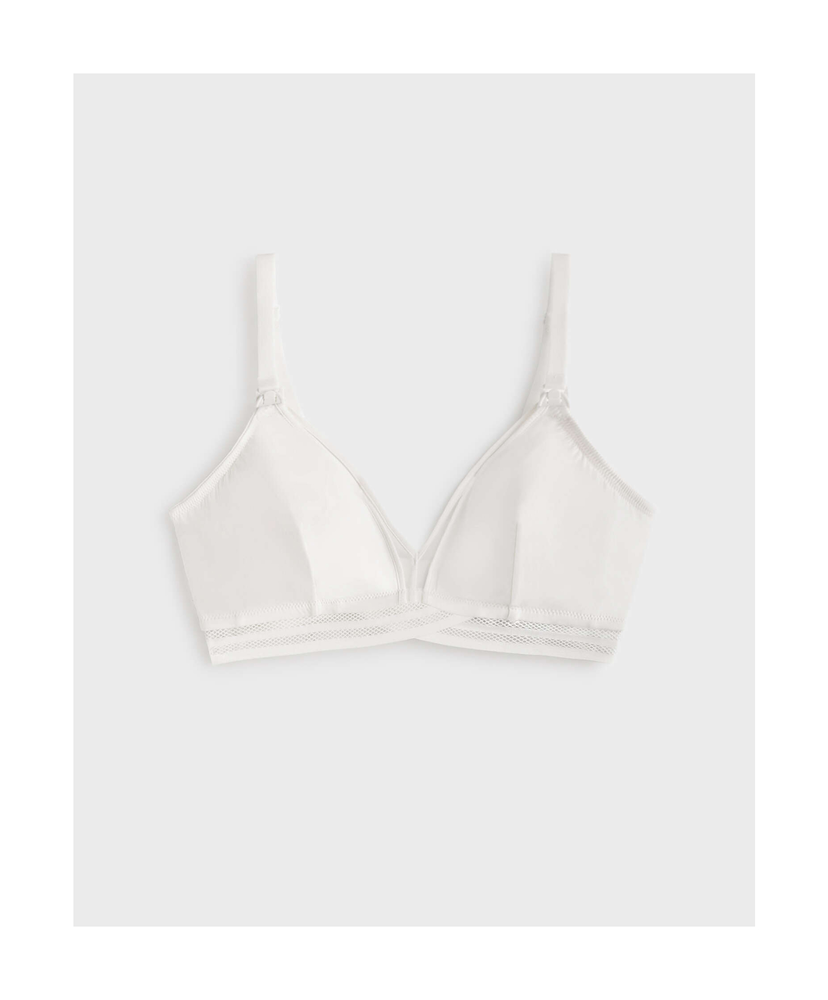 0167/719 Tulle triangle nursing bra