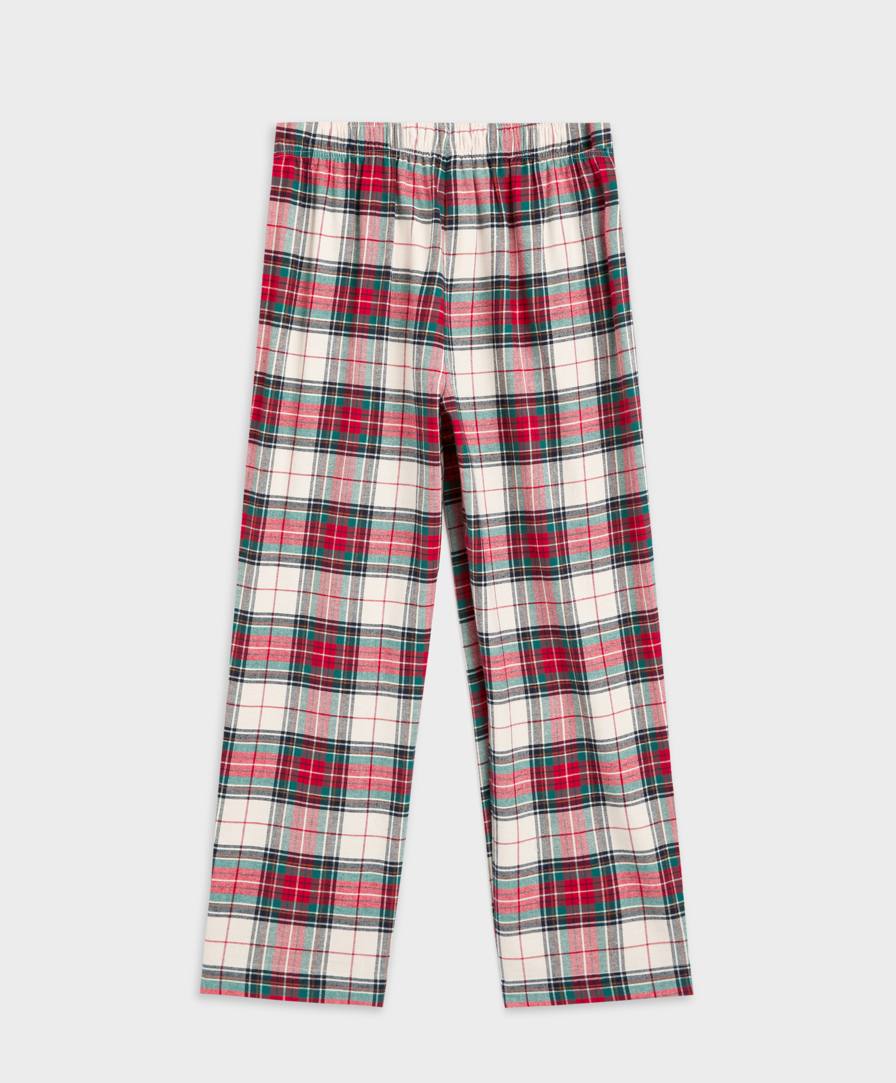Pantalón largo cuadros algodón elástico - Pijamas - Dormir - Rebajas OYSHO España
