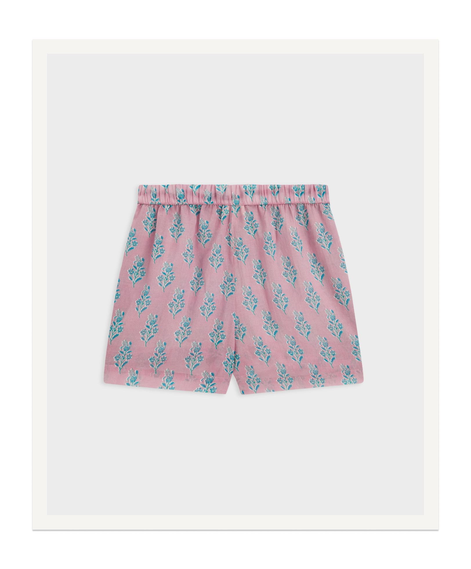 Shorts aus 100 % Baumwolle mit Print