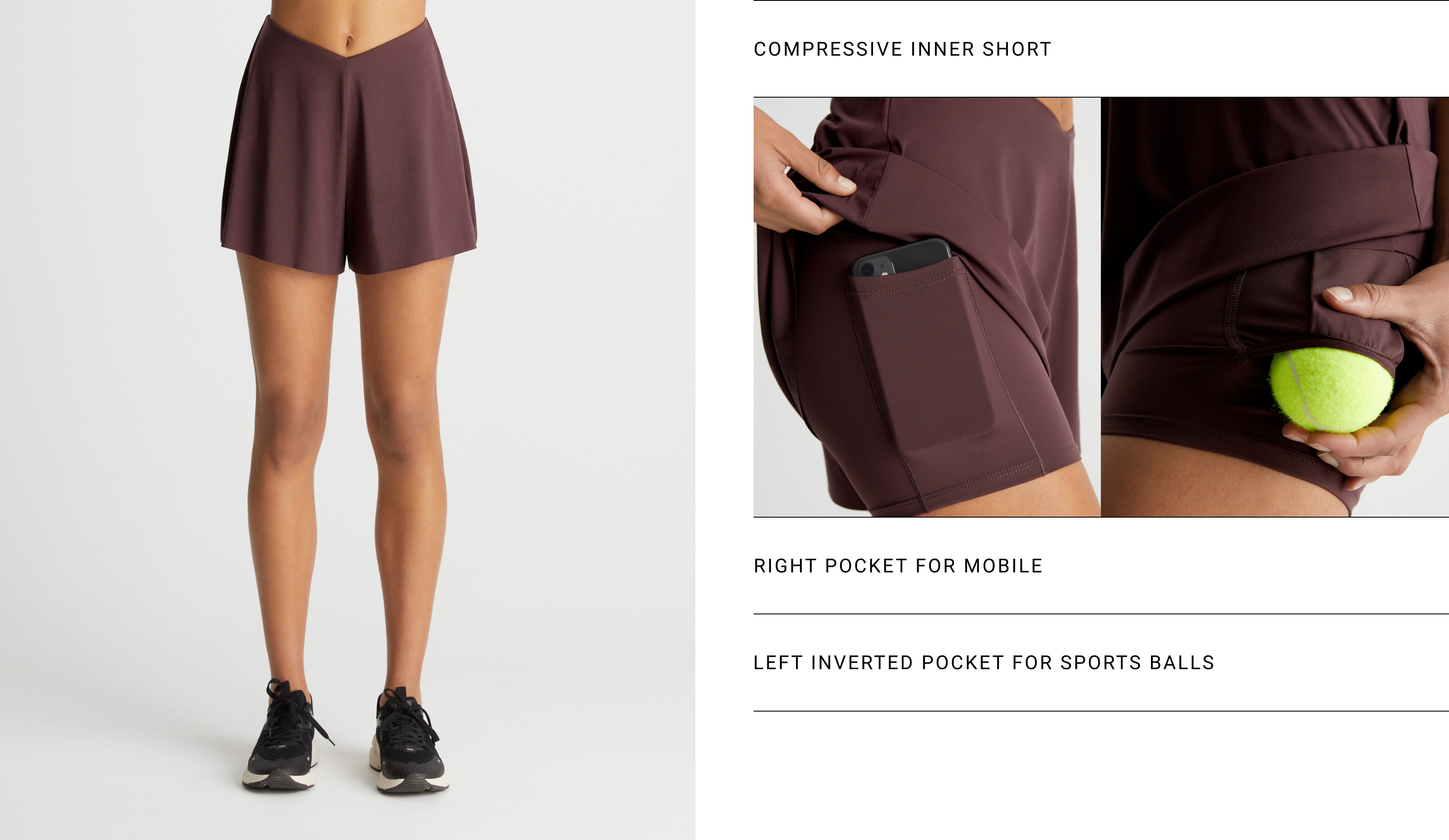 Шорты Shorts Light Touch Pocket длиной 7 см