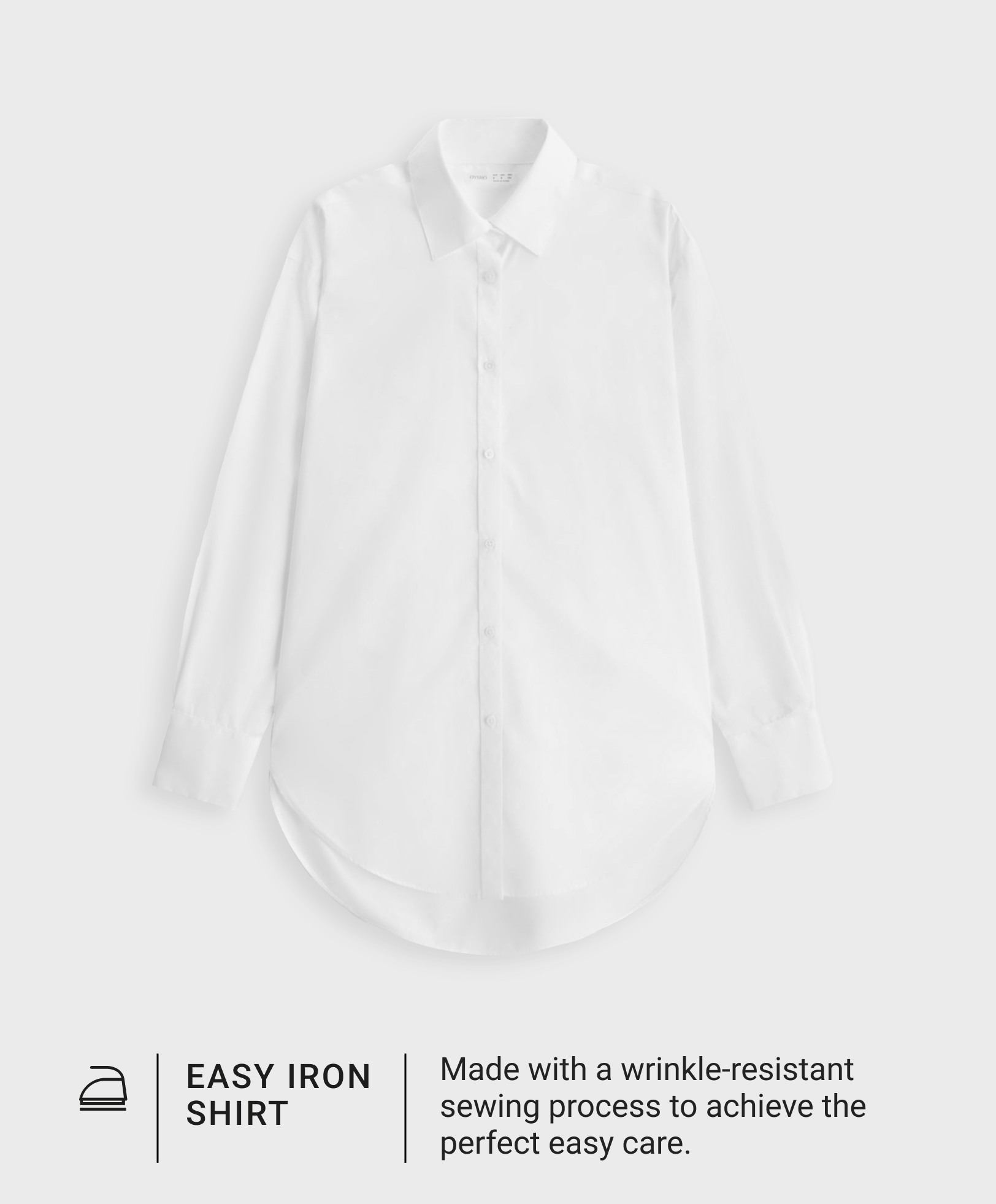 Easy Iron Bluse aus 100 % Baumwolle