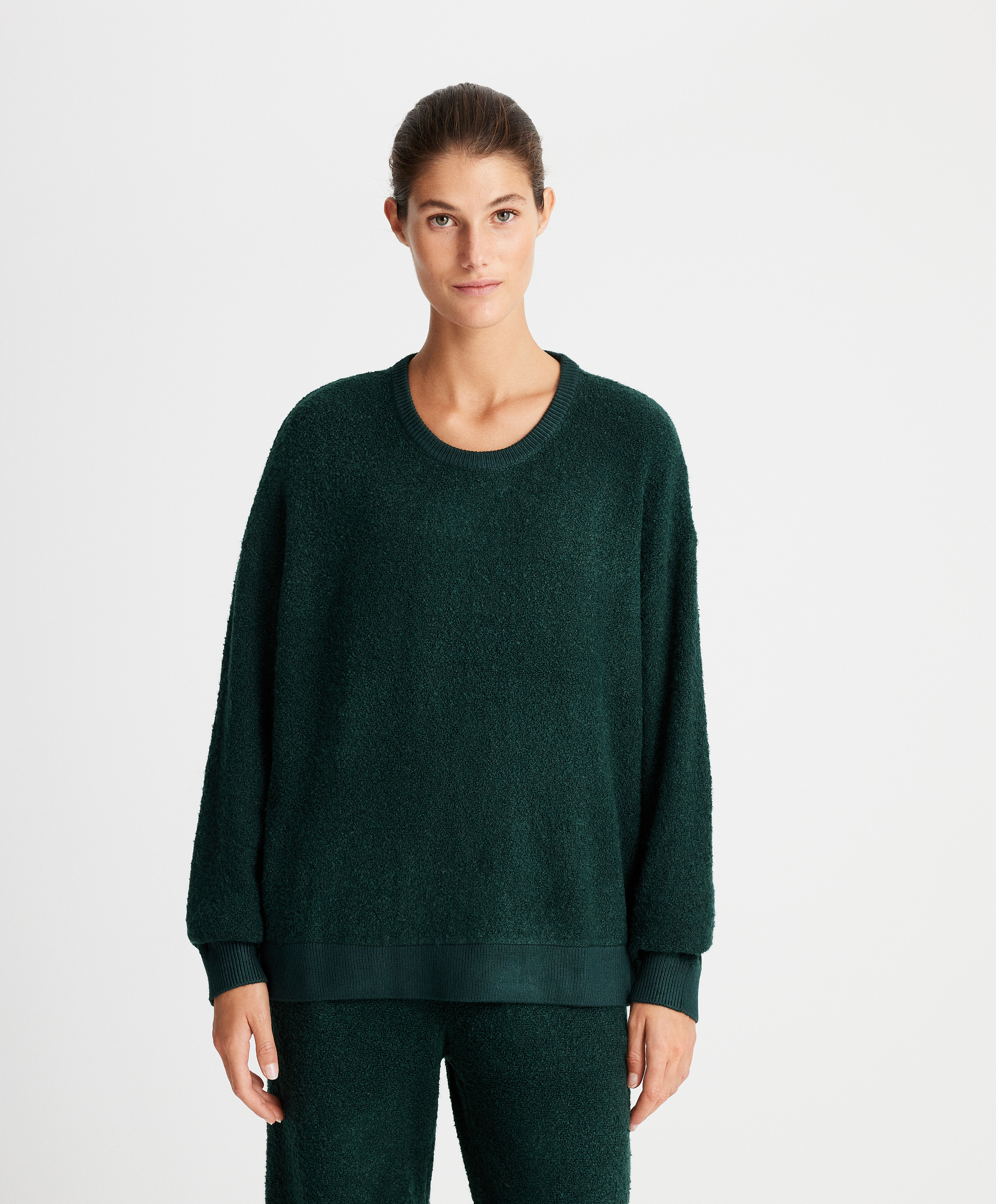 Loop-knit sweatshirt