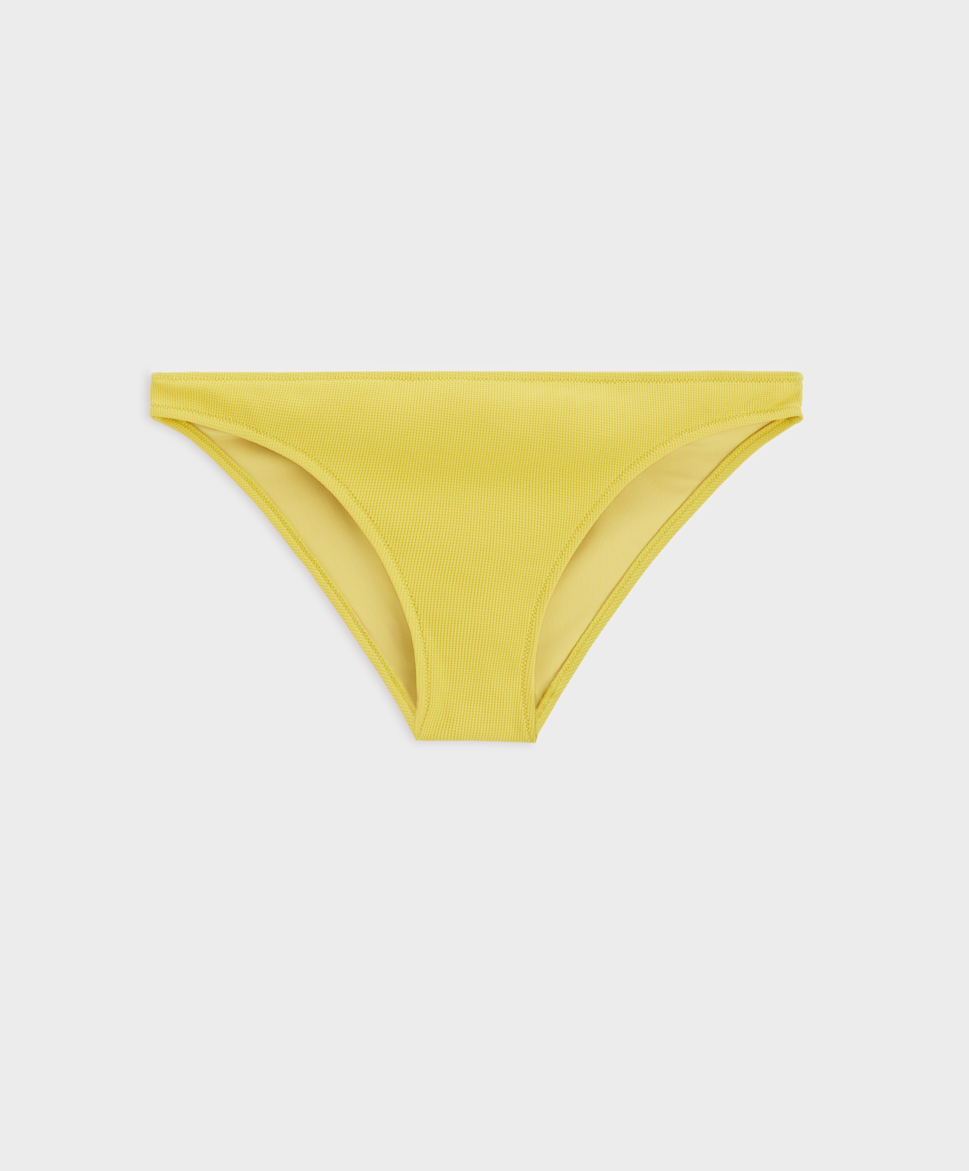 Klassischer Bikinislip aus Piqué-Stoff